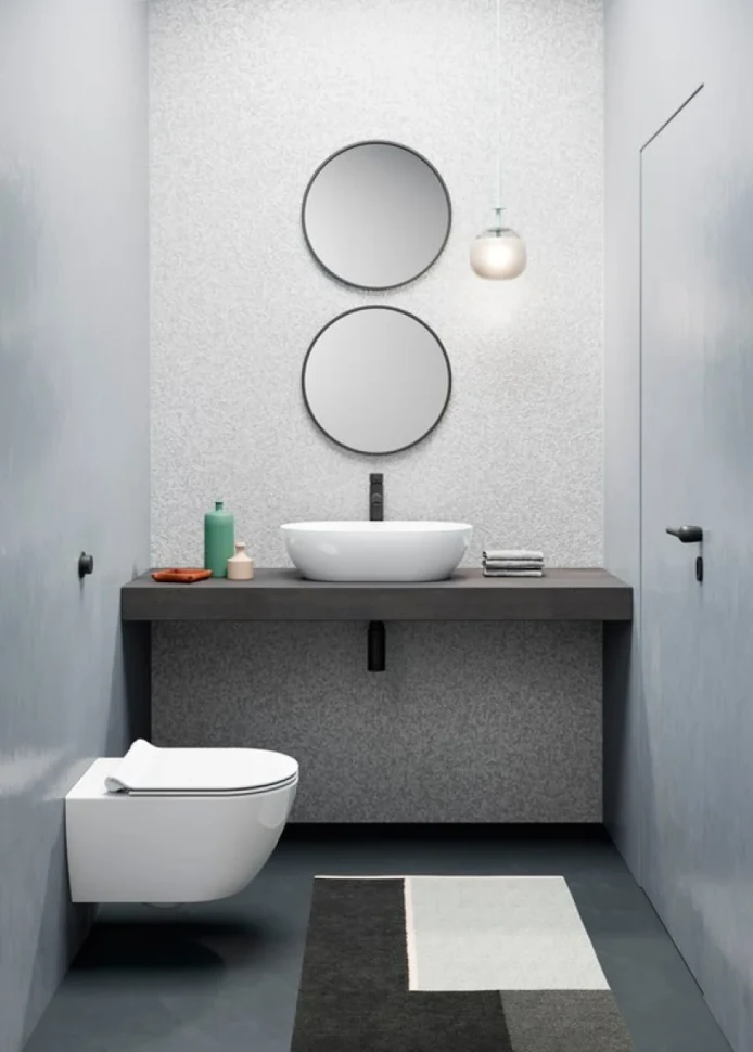 Накладная раковина GSI Pura 60x37, овальная