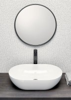 Накладная раковина GSI Pura 60x37, овальная
