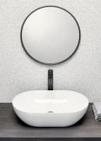 Накладная раковина GSI Pura 60x37, овальная Накладная раковина GSI Pura 60x37, овальная