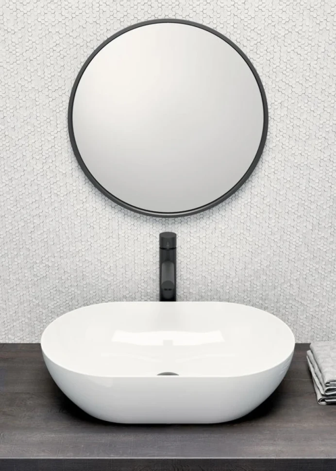 Накладная раковина GSI Pura 60x37, овальная