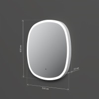 Зеркало AM.PM Func M8FMOX0601WGS 60x60 с подсветкой Зеркало AM.PM Func M8FMOX0601WGS 60x60 с подсветкой
