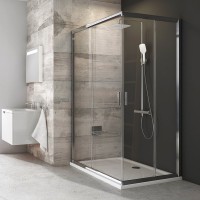 Душевой уголок Ravak Blix BLRV2K 120х90, Transparent, профиль хром