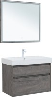 Мебель для ванной комнаты Aquanet Nova Lite 85 дуб рошелье, 2 ящика