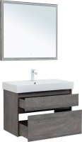 Мебель для ванной комнаты Aquanet Nova Lite 85 дуб рошелье, 2 ящика