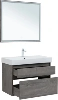 Мебель для ванной комнаты Aquanet Nova Lite 85 дуб рошелье, 2 ящика
