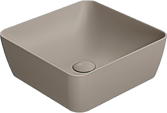 Накладная раковина GSI Nubes 903805 38, бежевая