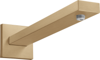 Кронштейн для верхнего душа Hansgrohe Square 27694140 38,9 см, матовая бронза