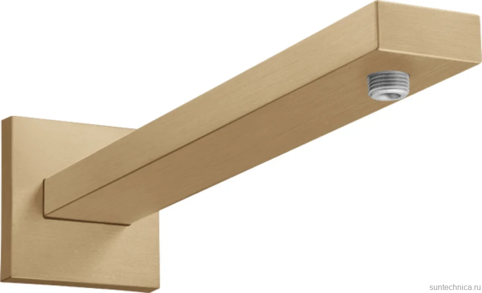 Кронштейн для верхнего душа Hansgrohe Square 27694140 38,9 см, матовая бронза