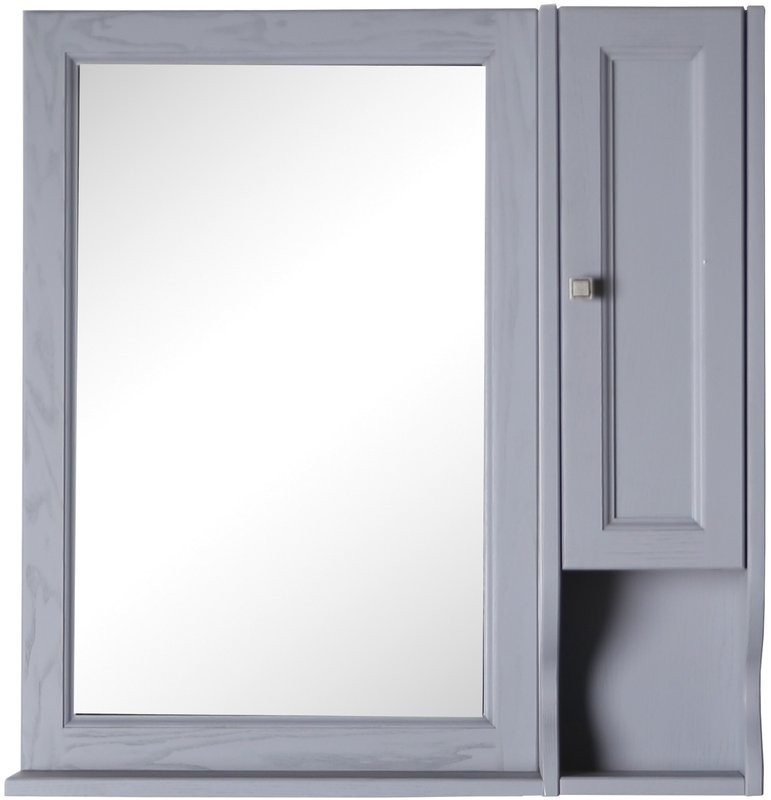 Мебель для ванной комнаты ASB-Woodline Гранда 85 серая