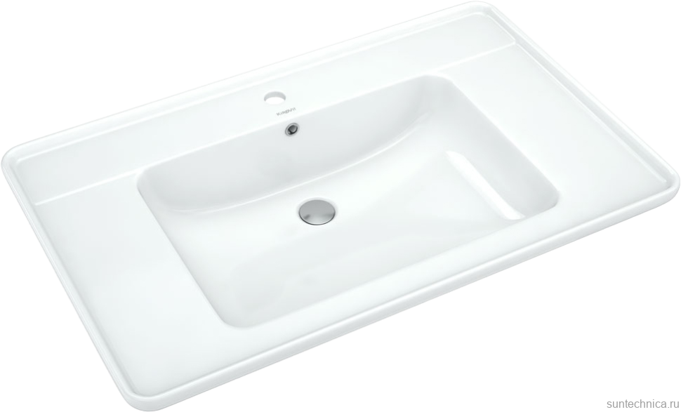 Мебель для ванной комнаты ASB-Woodline Гранда 85 серая