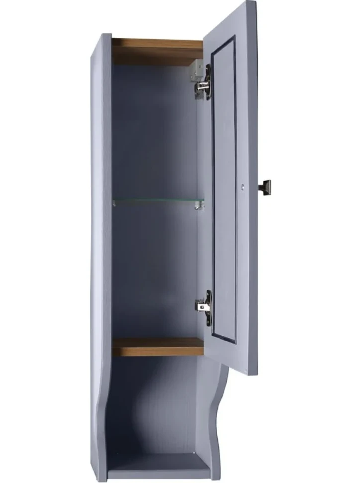 Мебель для ванной комнаты ASB-Woodline Гранда 85 серая