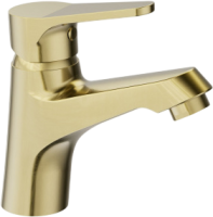 Смеситель для раковины Wonzon & Woghand WW-A40212-BG брашированное золото