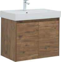 Мебель для ванной комнаты Aquanet Nova Lite 75 дуб рустикальный, с дверками