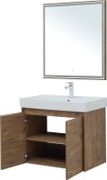 Мебель для ванной комнаты Aquanet Nova Lite 75 дуб рустикальный, с дверками