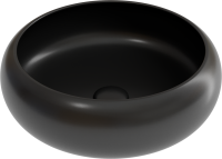 Накладная раковина Ceramicanova Element CN6050MB черная матовая
