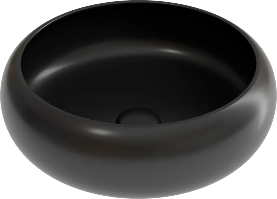 Накладная раковина Ceramicanova Element CN6050MB черная матовая