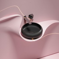 Накладная раковина Ceramicanova Element CN6050MB черная матовая
