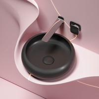 Накладная раковина Ceramicanova Element CN6050MB черная матовая