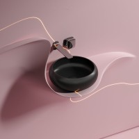 Накладная раковина Ceramicanova Element CN6050MB черная матовая