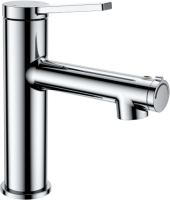 Смеситель для раковины Wonzon & Woghand WW-H1017-CR хром, с функцией полоскания рта