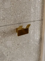 Крючок DEKOR BANYO SS 304 Gold SS304 008 12 золото, на шурупах