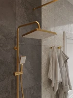 Крючок DEKOR BANYO SS 304 Gold SS304 008 12 золото, на шурупах