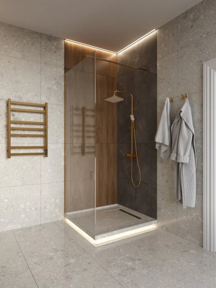 Крючок DEKOR BANYO SS 304 Gold SS304 008 12 золото, на шурупах