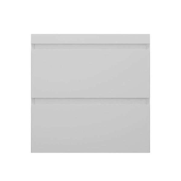 Тумба подвесная "Манхэттен 60" ЭМАЛЬ, под раковину ASTI, 2 ящика, PLUS, белый