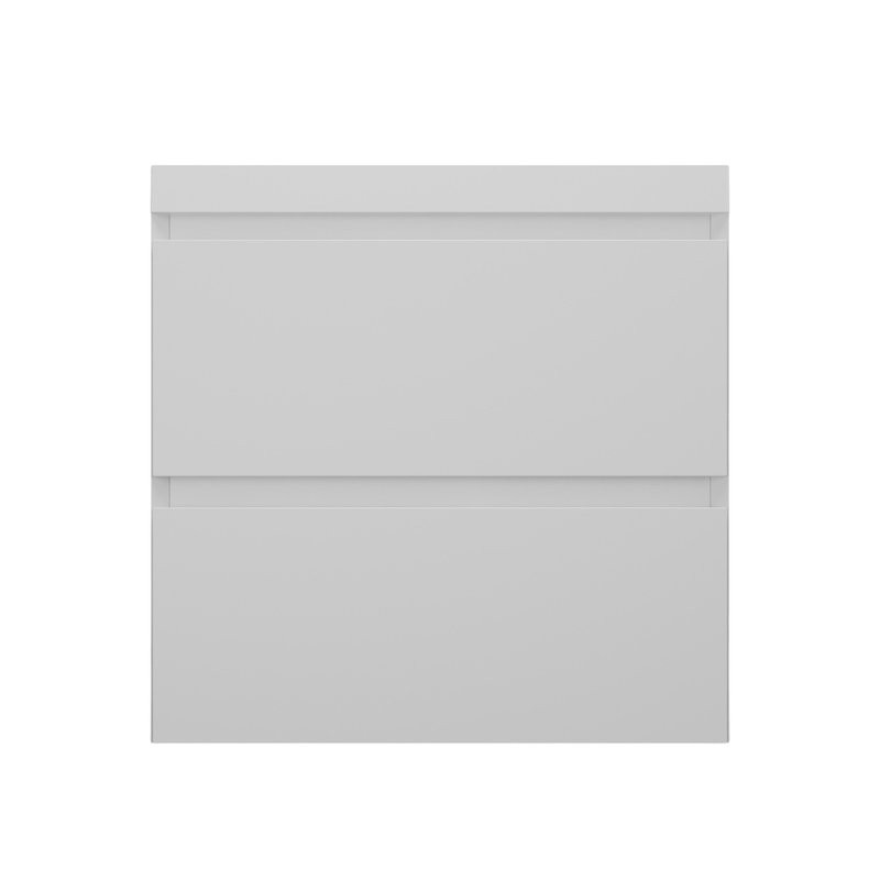 Тумба подвесная "Манхэттен 60" ЭМАЛЬ, под раковину ASTI, 2 ящика, PLUS, белый