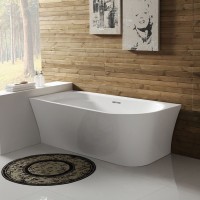 Акриловая ванна BelBagno BB410-1700-780-L без опоры 170x80 см, левая, пристенная, белая, со сливом-переливом