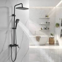Душевая стойка Shevanik S4136H черная