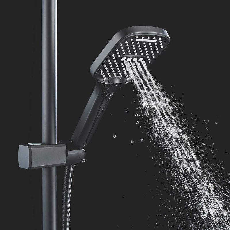 Душевая стойка Shevanik S4136H черная