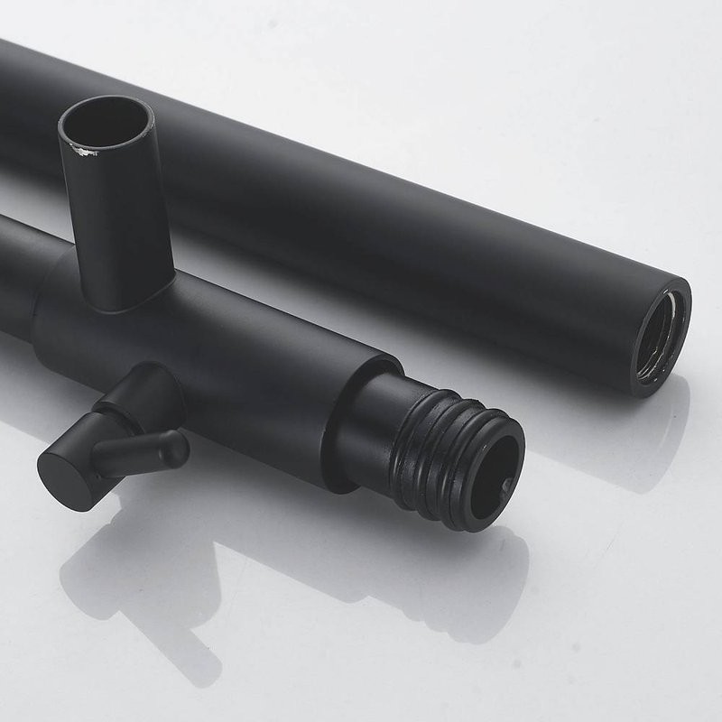 Душевая стойка Shevanik S4136H черная