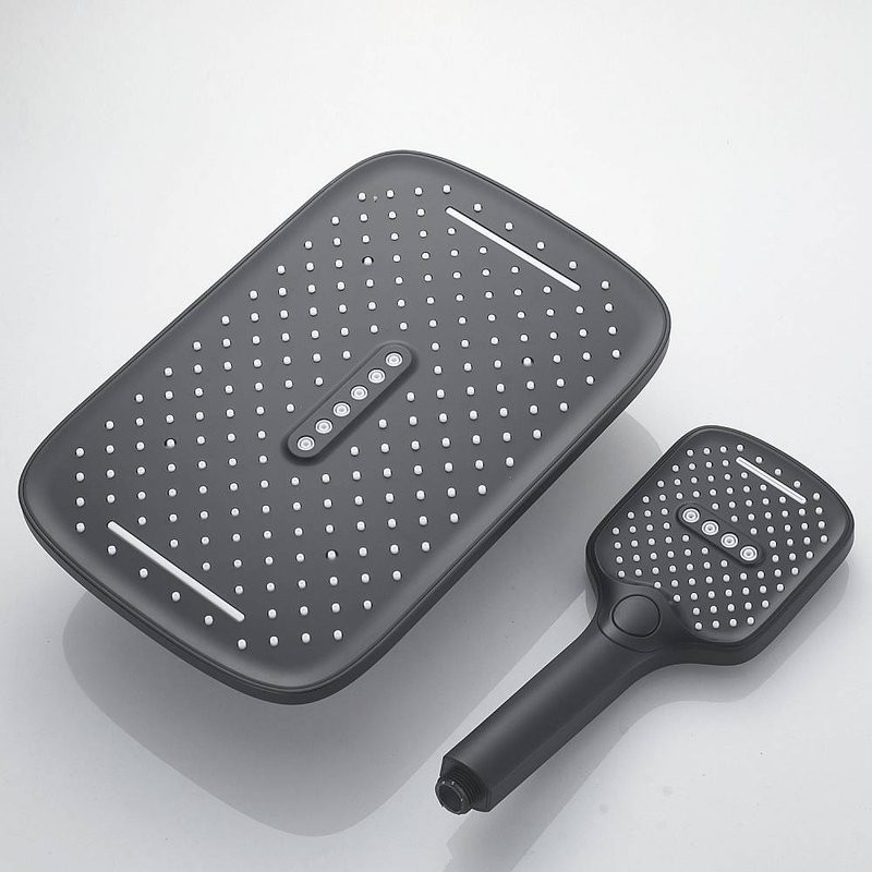Душевая стойка Shevanik S4136H черная