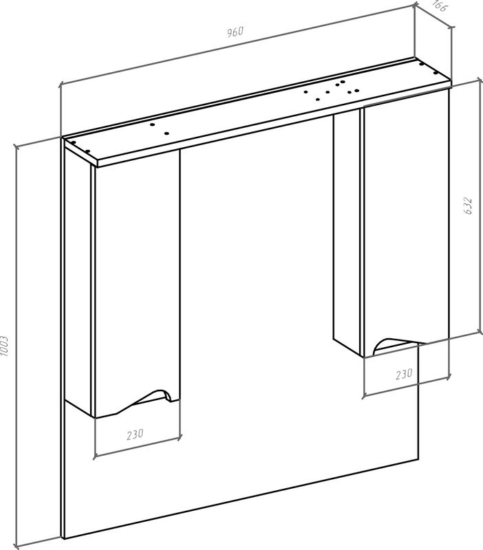Мебель для ванной комнаты Bellezza Эйфория 105 фиолетовая