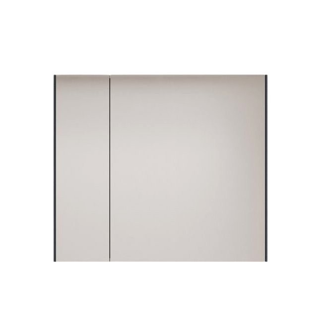 Мебель для ванной комнаты Style Line Манхэттен 80 подвесная, графит, раковина Andrea Classic 80