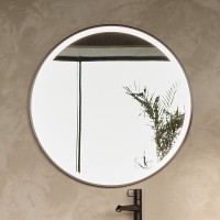 Зеркало круглое Jacob Delafon Odeon Rive Gauche EB1456-NF 90 с подсветкой