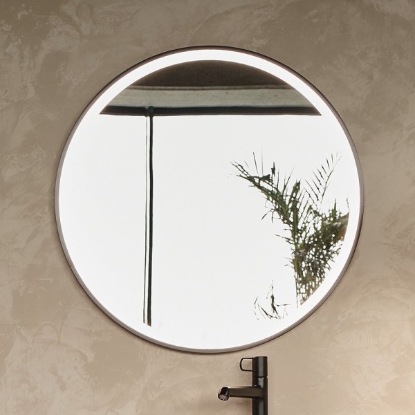 Зеркало круглое Jacob Delafon Odeon Rive Gauche EB1456-NF 90 с подсветкой