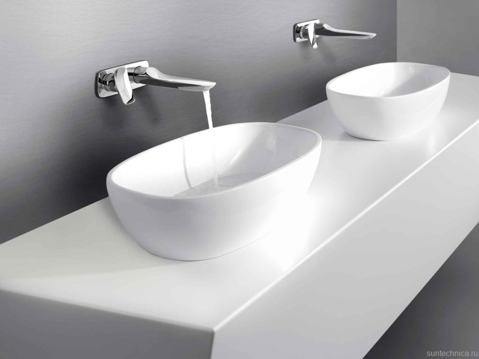 Смеситель для раковины Kludi Ambienta 532440575 С ВНУТРЕННЕЙ ЧАСТЬЮ