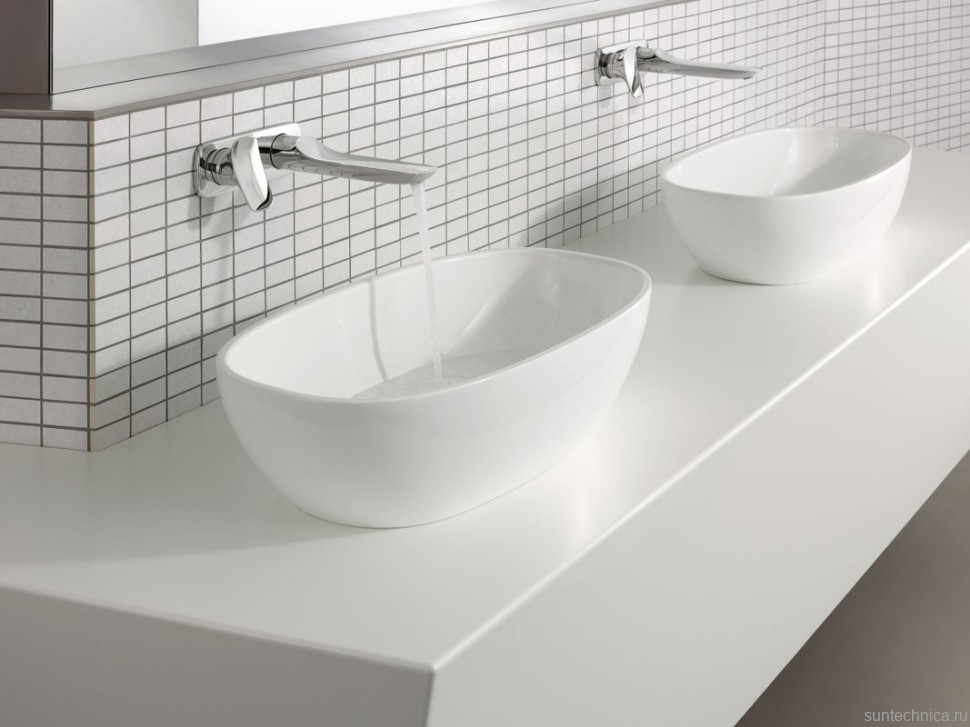 Смеситель для раковины Kludi Ambienta 532440575 С ВНУТРЕННЕЙ ЧАСТЬЮ