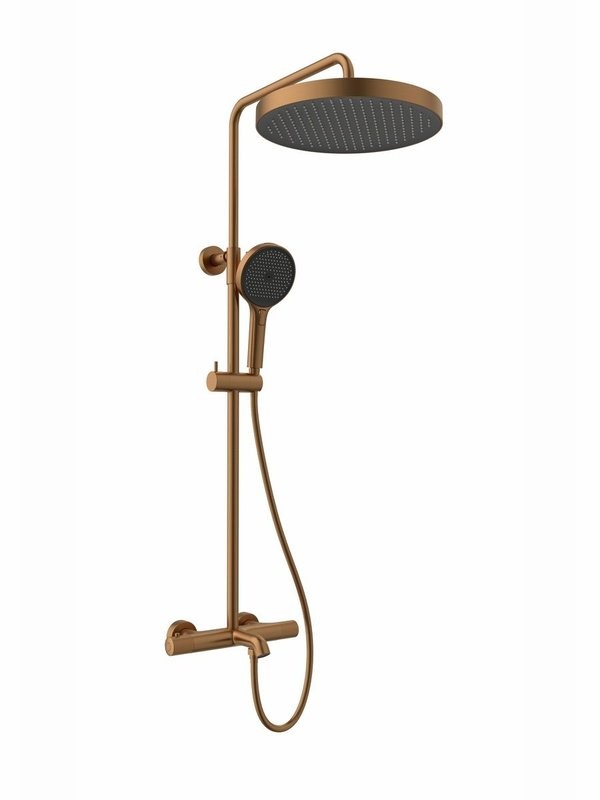 Душевая стойка AltroBagno Bilancia AltroBagnoBilancia030429BG матовое золото