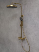 Душевая стойка AltroBagno Bilancia AltroBagnoBilancia030429BG матовое золото