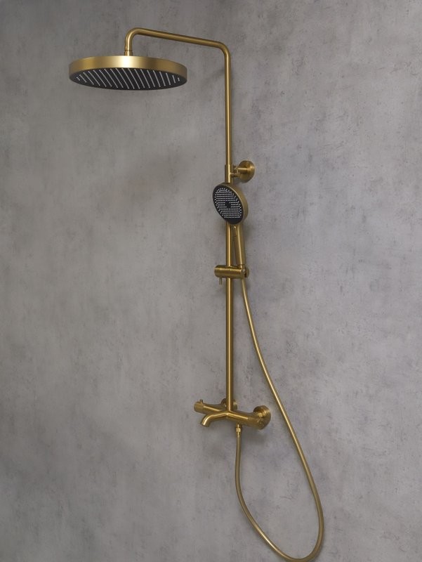 Душевая стойка AltroBagno Bilancia AltroBagnoBilancia030429BG матовое золото