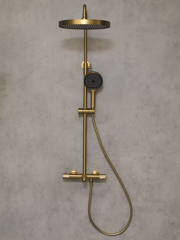 Душевая стойка AltroBagno Bilancia AltroBagnoBilancia030429BG матовое золото