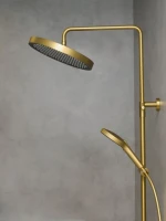 Душевая стойка AltroBagno Bilancia AltroBagnoBilancia030429BG матовое золото Душевая стойка AltroBagno Bilancia AltroBagnoBilancia030429BG матовое золото