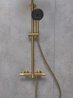 Душевая стойка AltroBagno Bilancia AltroBagnoBilancia030429BG матовое золото