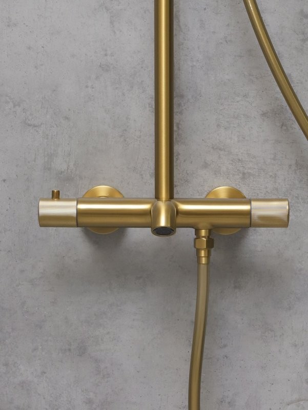 Душевая стойка AltroBagno Bilancia AltroBagnoBilancia030429BG матовое золото