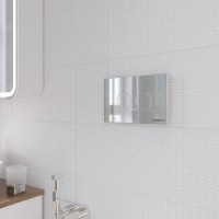 Комплект Унитаз подвесной STWORKI Готланд S13401WH безободковый, с микролифтом, глянцевый белый + Инсталляция + Кнопка Хельсинки 500472 хром глянцевая