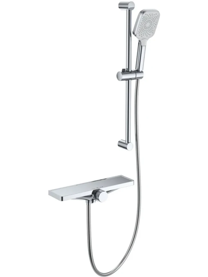 Термостатический смеситель Wonzon & Woghand WW-B2551-A-CR для ванны с душем, хром