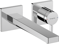 Смеситель для раковины Hansgrohe Tecturis E 73051000 С ВНУТРЕННЕЙ ЧАСТЬЮ хром